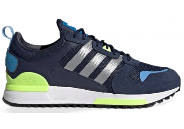 Кроссовки Adidas ZX 700 синие с зеленым